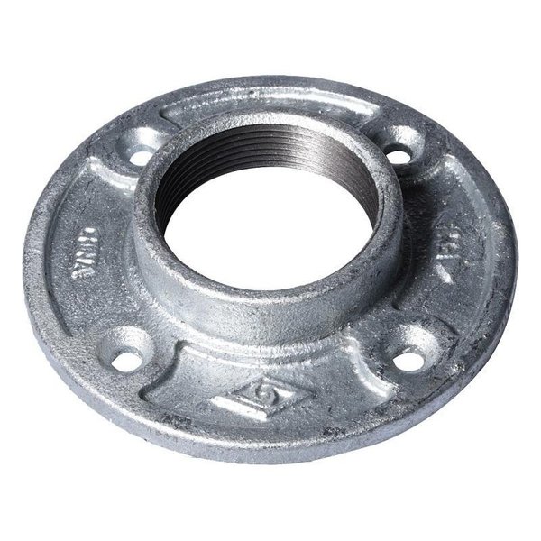 Prosource Exclusively Orgill Floor Flange, 2 in, 52 in Dia Flange, FIP, 4Bolt Hole, 031 in 27-2G
